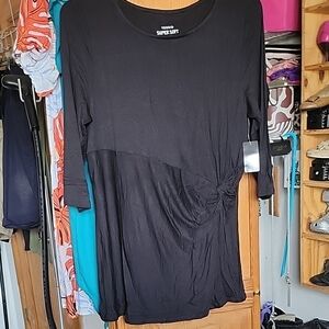 Torrid Black Long Sleeve Women's Tee